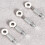 6Pcs Leather Suture Positioning Needle DIY Tool Fi 4