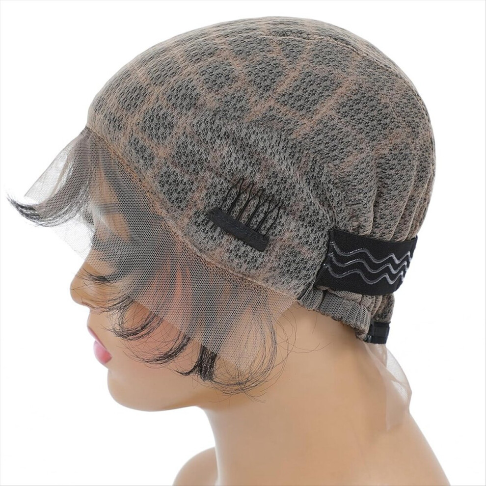 Melitt Braided Wig Cap -Double Full Lace Crochet With Bab