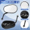Black Matte Motorcycle Side Mirrors For Xl 883 120 10