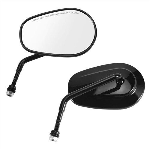 Black Matte Motorcycle Side Mirrors For Xl 883 120 2