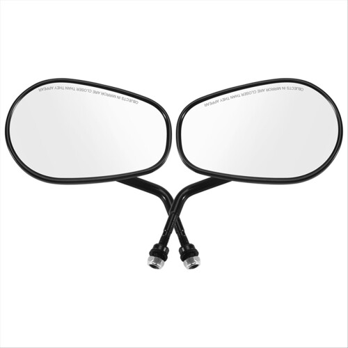 Black Matte Motorcycle Side Mirrors For Xl 883 120 1