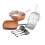 9PCS Frying Pan Four-Piece Set Square Copper Color 2
