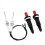 2 Set Push Button Piezo Igniter W/Threaded Ceramic 6