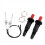 2 Set Push Button Piezo Igniter W/Threaded Ceramic 4