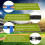 Flag Football Belts, 14 Player Adjustable Set for 5