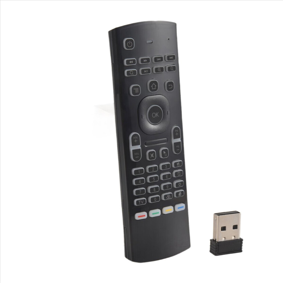 Mx3 Air Mouse Wireless Keyboard Backlit Smart Remo 4852581968738