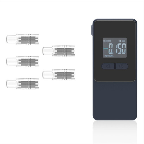 AT808 Portable Professional Alcohol Detector Bluet