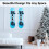 8 Pieces Vertical Ski Racks, Wall Mount Bracket Ra 4
