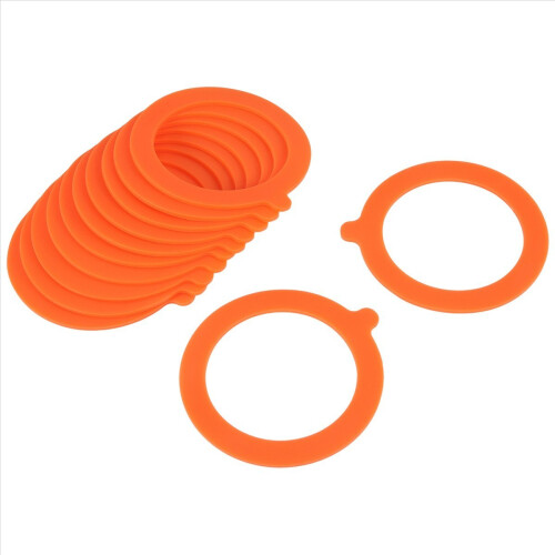 12 Pack Silicone Replacement Gasket, Airtight Rubb