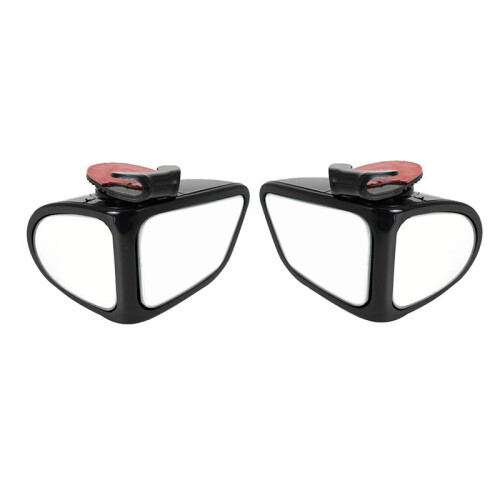 1 Pair Side Mirror Blind Spot Wide Angle Reversing 1