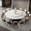 Round Table Turntable Base Dining Bearing Furnitur 5