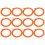 12 Pack Silicone Replacement Gasket, Airtight Rubb 4