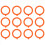 12 Pack Silicone Replacement Gasket, Airtight Rubb 3