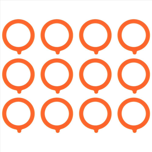 12 Pack Silicone Replacement Gasket, Airtight Rubb 2