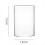 Mini Desktop Glass Aquarium Fish Tank with LED Lig 5