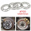 4Pcs Aluminum Wheel Spacers Shims Plate Auto Wheel 3