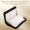 80-Discs Portable Leather Storage Bag Zippered Cas 9