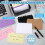Index Card Holder Set,Index Box with 230 Assorted 5