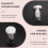 3 Pieces Portable Hydrogen Peroxide Contact Lens C 10