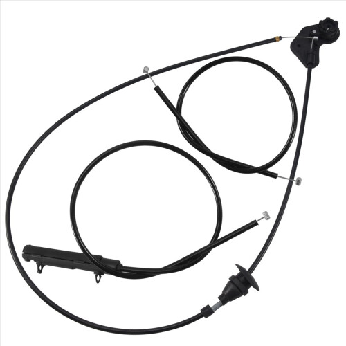3PCS Engine Bowden Cable Hood Release Wire for- E3 2