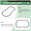 Belt Box Outer Clutch Cover Seal Gasket for 2014-2 6