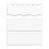 3 Pieces Cake Scrapers Clear Icing Scraper Frostin 4