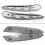 Car Outside Rearview Mirror LED Turn Signal Light 7