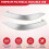 2Pcs Dashboard Trim Cover Strip for Altis 2009 201 8