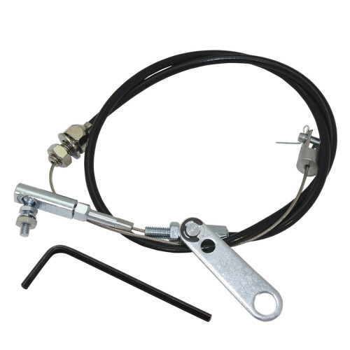 24 Inch Universal Throttle Cable Kit W/ Mounting B