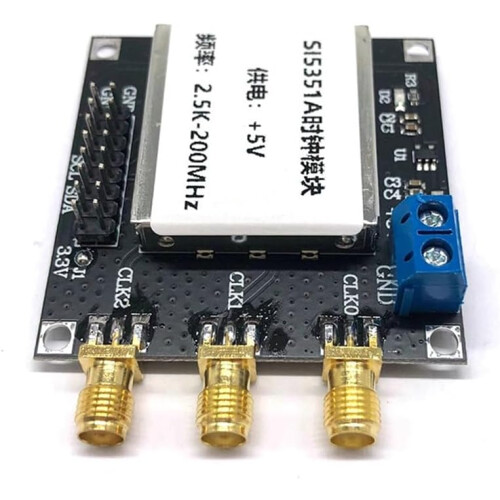 Module  Clock Generator 2.5K200MHz Clock Signal Shielding Cover 1