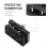 Hood Light Mounting Bracket, Universal LED Bar Alu 6