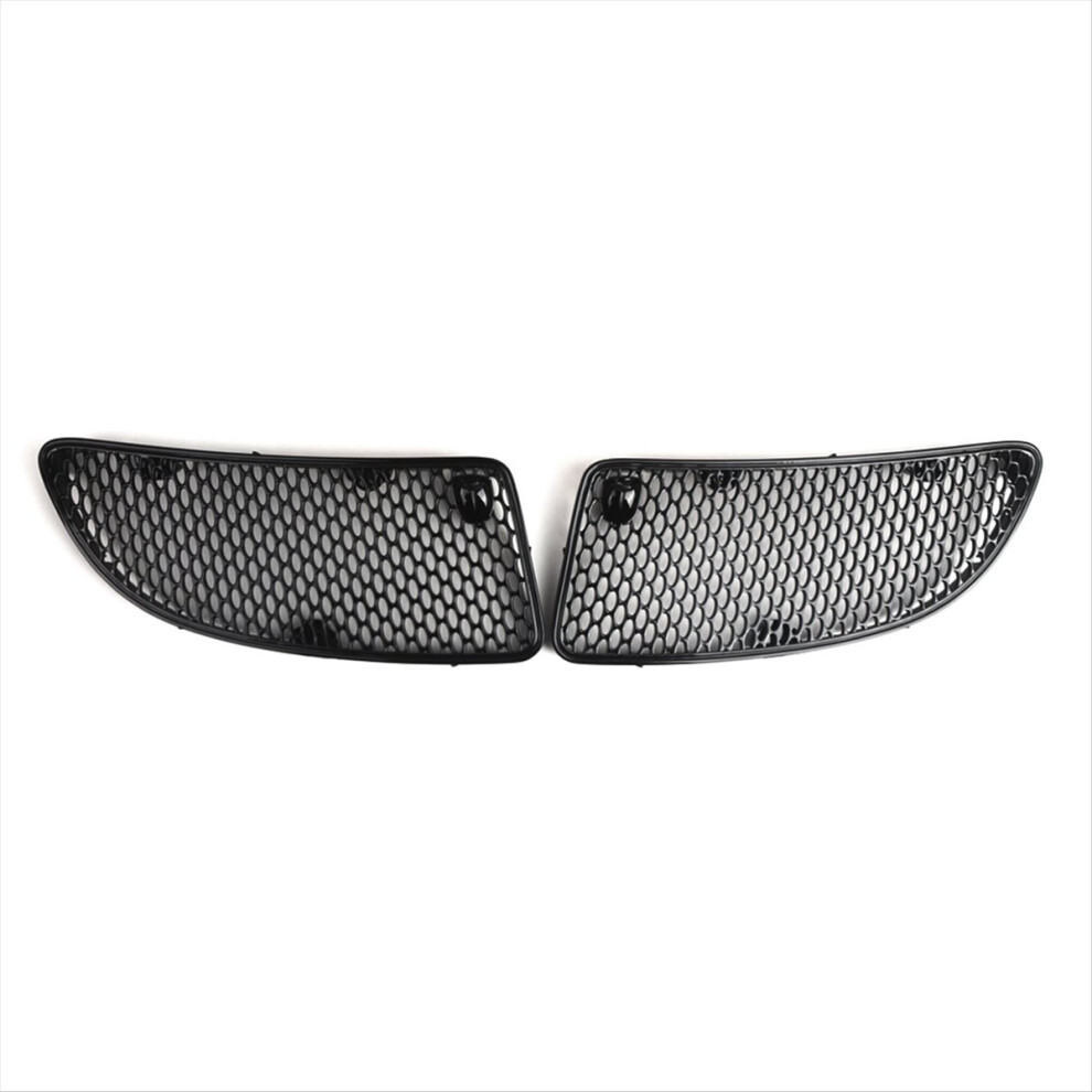Glossy Front Left+Right Hood Vent Grille For Black 4851707663519