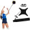 Volleyball Training Equipment Elasticity Kit Adjustable Spike Trainer Black 4