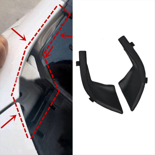 1Pair Car Front Windshield Wiper Plate Trim Cowl f 2