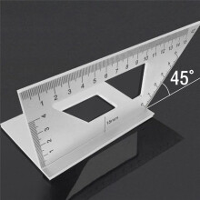 Multifunctional Square 45+90 Degree Gauge Angle Ru