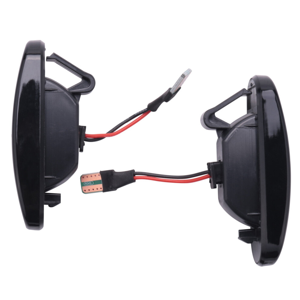 Car Side Markers, Led Flowing Indicator Dynamic Tu Light/Amber 4851707644358