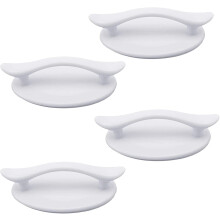 Plastic Pull Handles, Self-Stick For Instant Cabinet Drawer Upgrade, Easy Installation And Strong Adhesion Enhance Your Home's Beauty (Pack Of 4)
