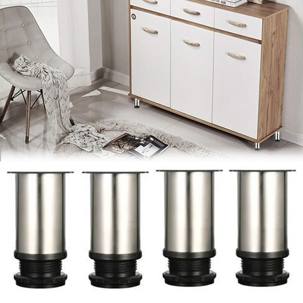 Adjustable Furniture Legs For Table And Cabinet, Stainless Steel Adjustable Legs With Thickened Panel For Enhanced Stability, Durable Quality Furnitur 9198585868656