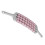 Bendable Muscle Roller Stick Multifunctional Massage-Pink 1