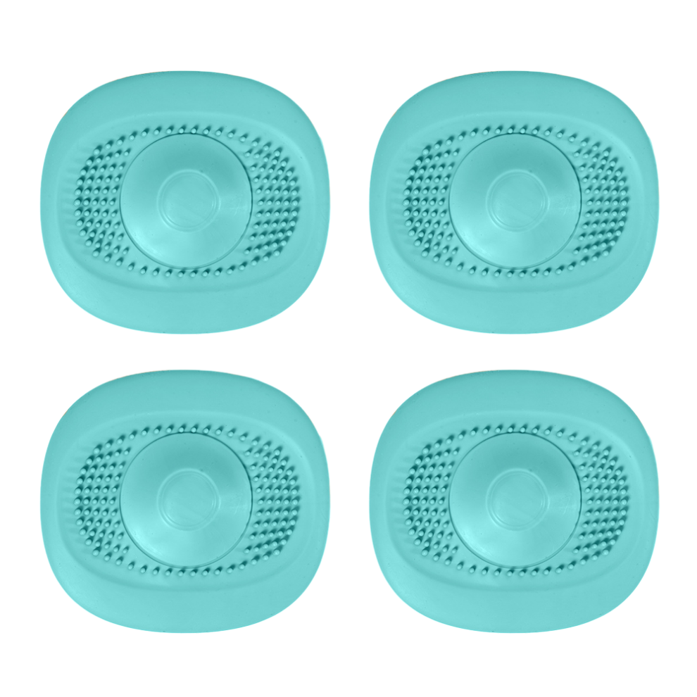 Drain Cover For Easy Installation, Shower Accessories Hair Catcher Flexible Thermo-Plastic-Rubber No More Hair Mess For Kitchens Bathrooms Wash Basins 9155353330524
