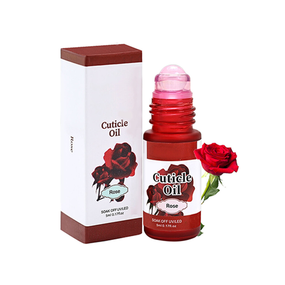 Nourishing Cuticle Oil With Rollerball Applicator For-Rose