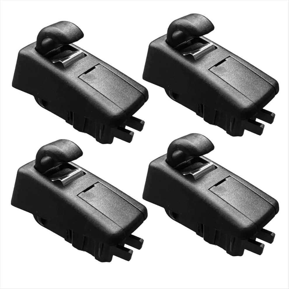 4Pcs Car Interior Sun Visor Clip Hook Bracket 95B8 4851707649100