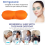 Μάσκα ύπνου Memory Foam Bliss, πλήρης απόφραξη φωτός που εξασφαλίζει αδιάλειπτο ύπνο με 5