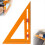 2In1 Rafter Square,Positioning Triangle Ruler Squa 7