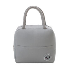 Sac à lunch isotherme, grand cabas réutilisable à plusieurs compartiments, doublure en film d'aluminium pour une fraîcheur optimale des aliments,