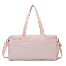 Gym Bag with Shoe Compartment Overnight Bag Training Bag-Pink
