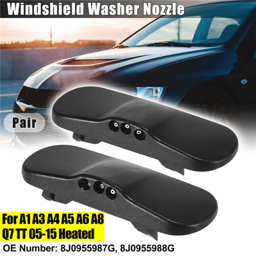 L&R Windshield Windscreen Washer Nozzle Jet 8J0955 2