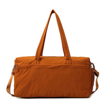 Woman Training Bag Fitness Bag Travel Bag Overnight Bag-Orange