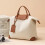 Spacious Multi Purpose Shoulder Bag Handbag for Short-Khaki 5