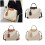Spacious Multi Purpose Shoulder Bag Handbag for Short-Khaki 3